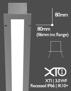 XTI 3 0 WF Recessed TILE